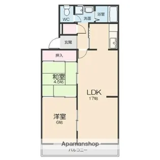 ニューパピリオン加藤.【3階】の間取り