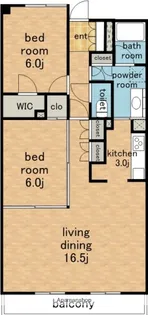 グランアベニュー 本郷【6階】の間取り