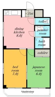 フォンテ名昭.【3階】の間取り