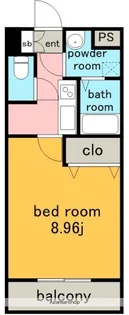 パークアベニュー ティリェツ【1階】の間取り