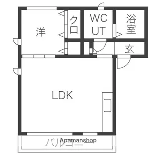 ARCADIA II【1階】の間取り