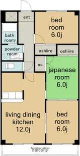 ハビテーション.【6階】の間取り