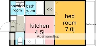 シャルマン藤ヶ丘.【7階】の間取り