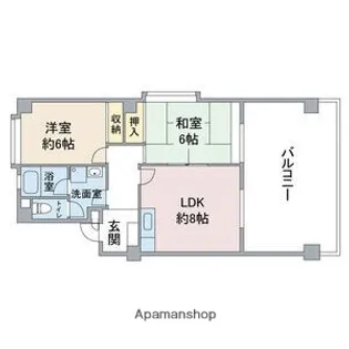 サンファミリア長久手Ⅱ.【5階】の間取り