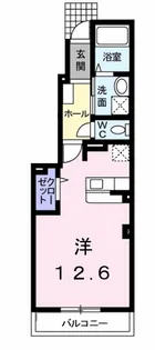 マーブルコート【1階】の間取り