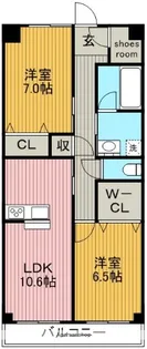 第三翠芳ビル【1階】の間取り