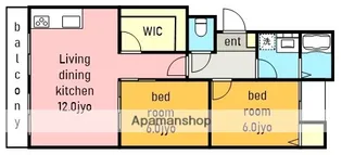 ハイツエクセル【4階】の間取り