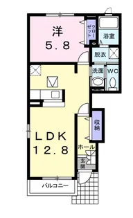 エアリー【1階】の間取り