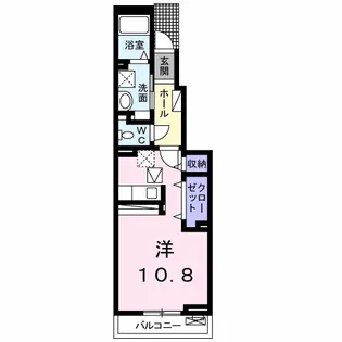 ベル・コリーナ【1階】の間取り