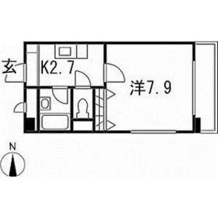 グランモール一社【1階】の間取り
