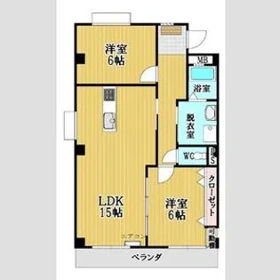 ルミナス87【3階】の間取り