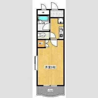 ホワイトライン長久手【3階】の間取り