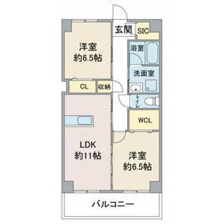 第三翠芳ビル【1階】の間取り