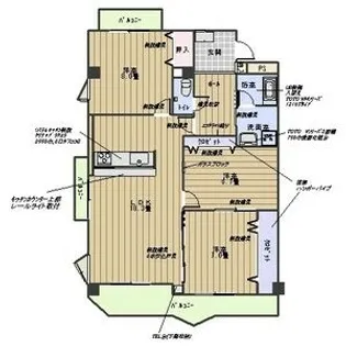 ハイムビーオール【3階】の間取り