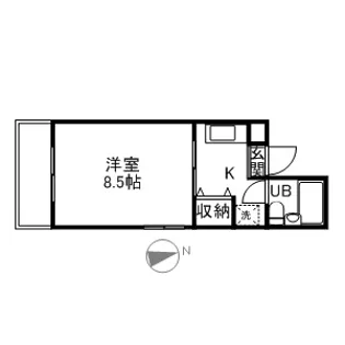 千寿ビル【2階】の間取り