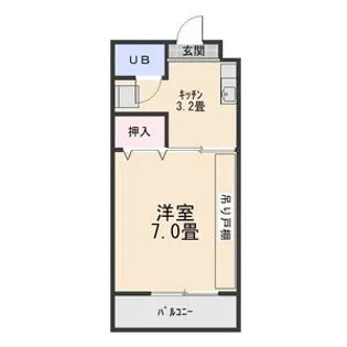 千寿ビル【4階】の間取り