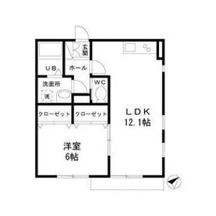 プリムアンジェ【2階】の間取り