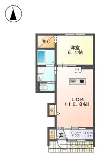 ヴァンベール【102号室】の間取り
