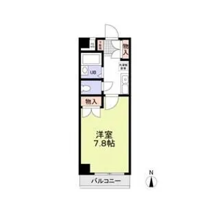 サンヒルズ藤ヶ丘【4階】の間取り