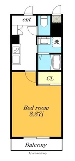 ハイツ山光.【1階】の間取り