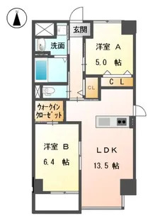 長久手テラス【4階】の間取り