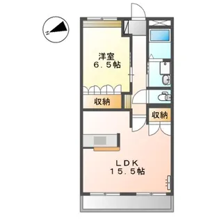 アイリス大鐘【2階】の間取り