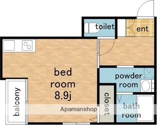 REGALEST一社・【3階】の間取り