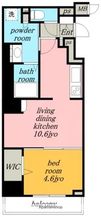 BEL SPAZIO ISSHA.【10階】の間取り