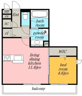 M&Mルコネッサンス.【1階】の間取り