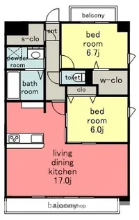 グレイス 一社【3階】の間取り