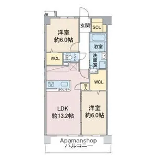 クレスト 本郷【1階】の間取り