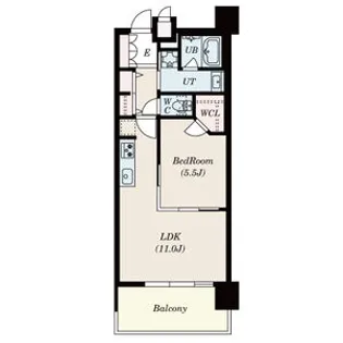 SーRESIDENCE本郷Ⅱ【14階】の間取り