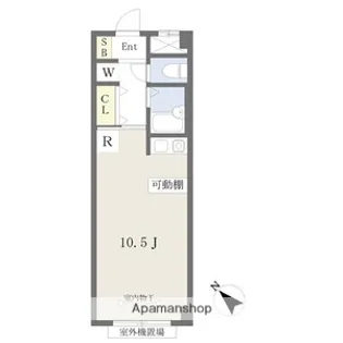リュシャール.【3階】の間取り