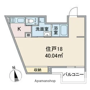 グランドスーシュ上社【3階】の間取り