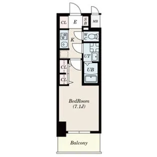 S-RESIDENCE星ヶ丘【2階】の間取り