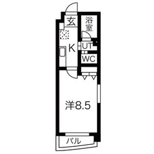 アールズコート本郷【2階】の間取り