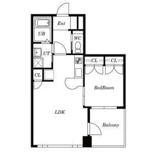 H.A.Y【503号室】の間取り