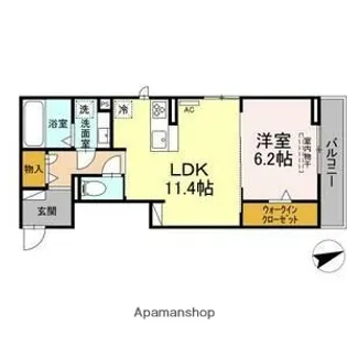 セイムハーツ.【3階】の間取り