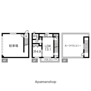 VELOCE一社【1階】の間取り