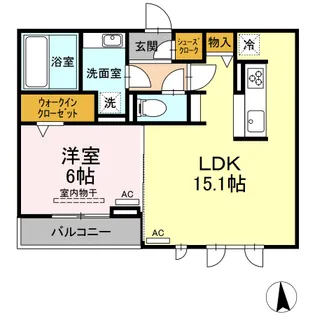NICE社台【3階】の間取り