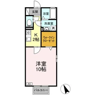 アネーロ【2階】の間取り