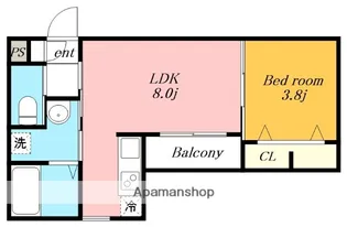 リーヴァ望が丘(リーヴァノゾミガオカ)【2階】の間取り