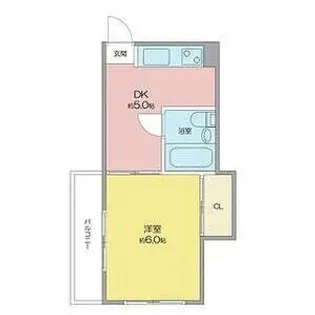 ウインズ藤が丘【30E号室】の間取り