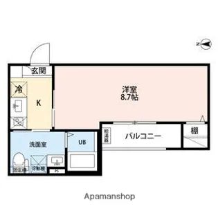 CRASTINE豊が丘(クラスティーネユタカガ【2階】の間取り