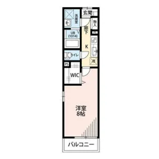 SABIO FUJIGAOKA【1階】の間取り