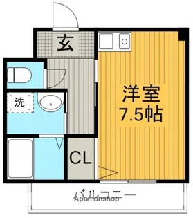 柴昭ビル エスパシオ【3階】の間取り