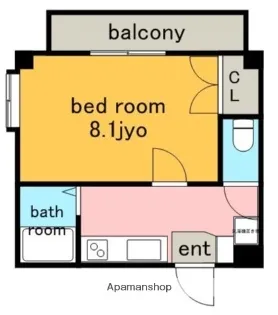 シティライフ本郷北.【1階】の間取り