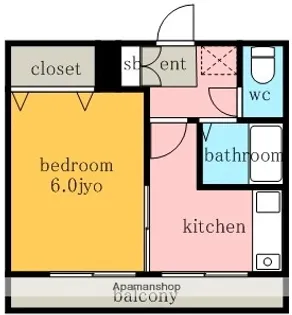 コイケビル【3階】の間取り