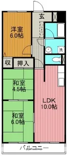 グランドハイリス 上社【2階】の間取り