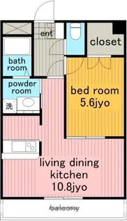 ルミエールユウキ.【2階】の間取り